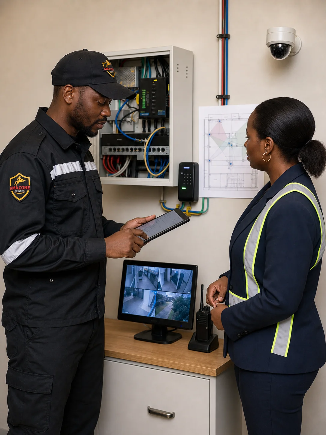 Joint audit of an existing video surveillance and access control system