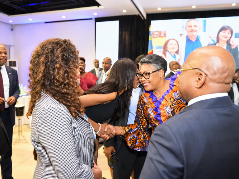 Échange institutionnel lors de la Rentrée économique 2026 de la FEC à Kinshasa