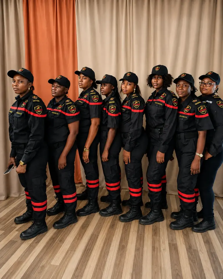 Agentes AMAZONE en tenue professionnelle